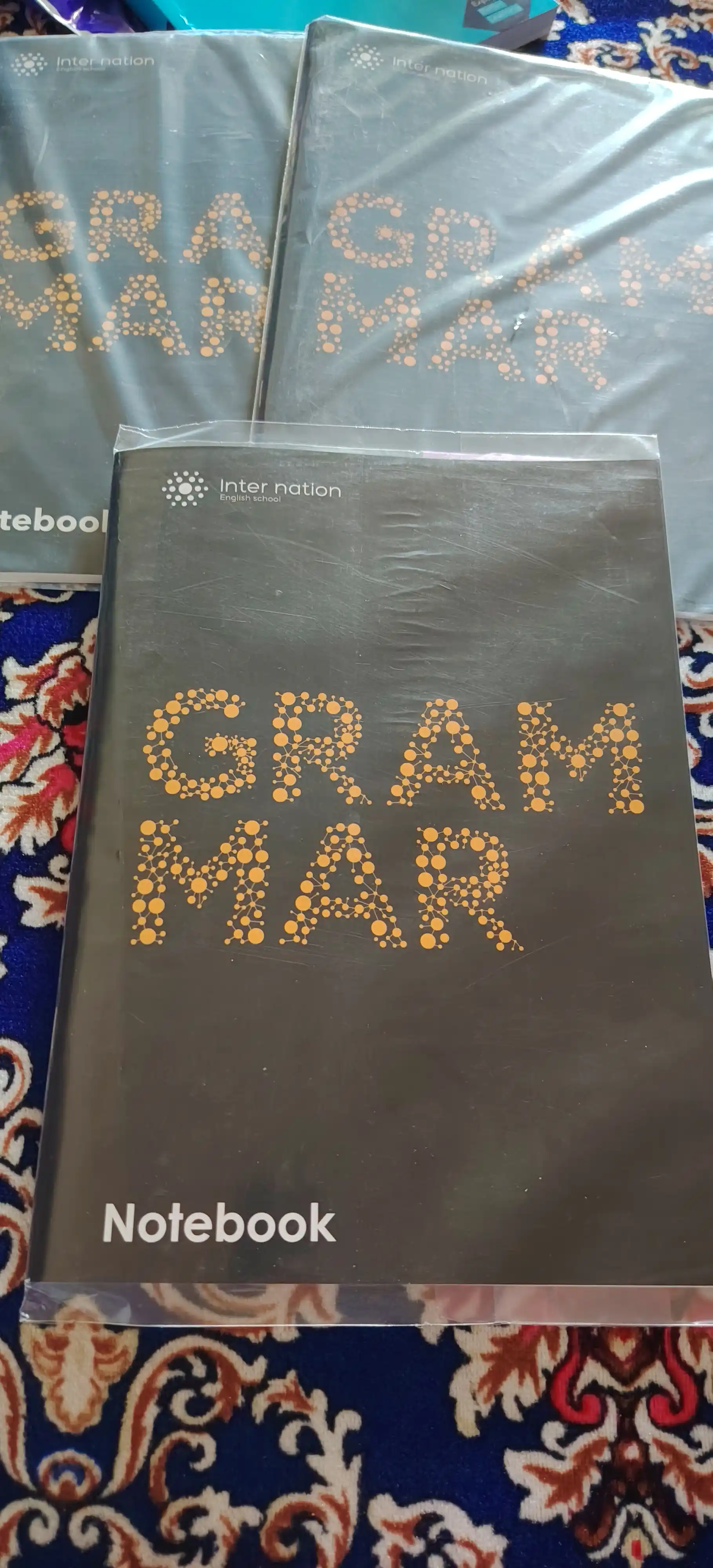 INTER NATION Grammar Copybook A4 daftar, 48 bet, katakli, zich melovka muqovali