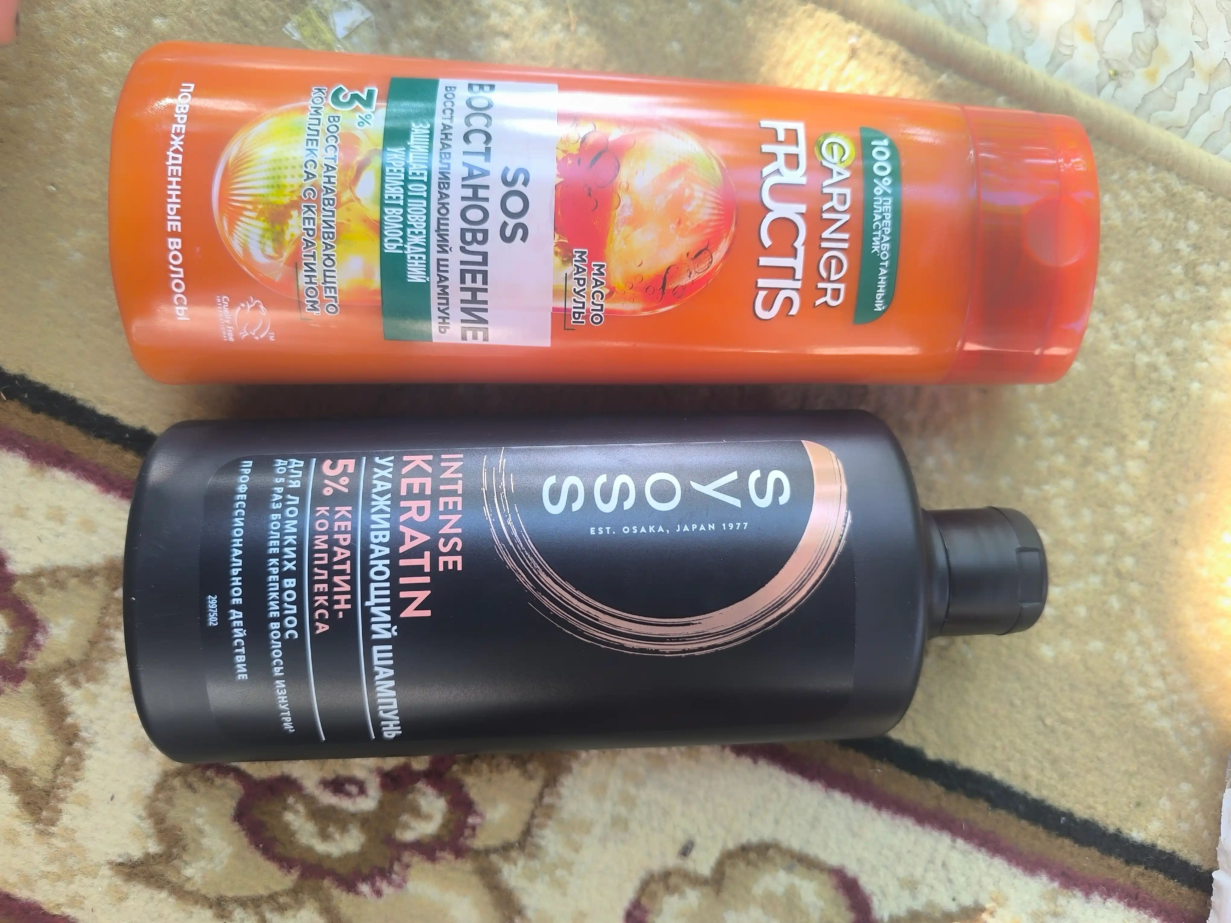 Garnier Шампунь для волос Fructis SOS Восстановление для поврежденных волос, 400 мл