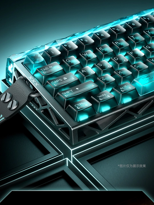 Magnitli gaming klaviatura AULA HERO68 XS, Hall Effect, 68 tugma, 8K, RGB, 2.4G, USB-C