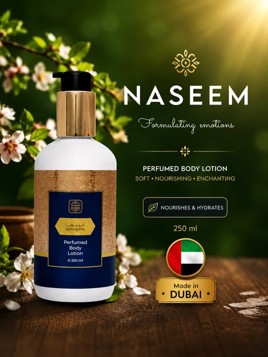 NASEEM Perfumed Body Lotion 250 мл, Парфюмированный лосьон для тела, Dubai - 