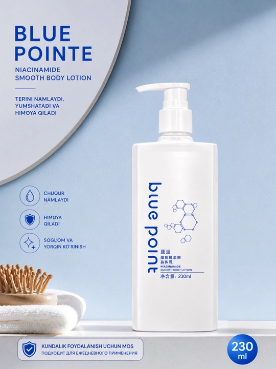 Blue point-namlantiruvchi lasyon, Niacinamide, 230 ml - 