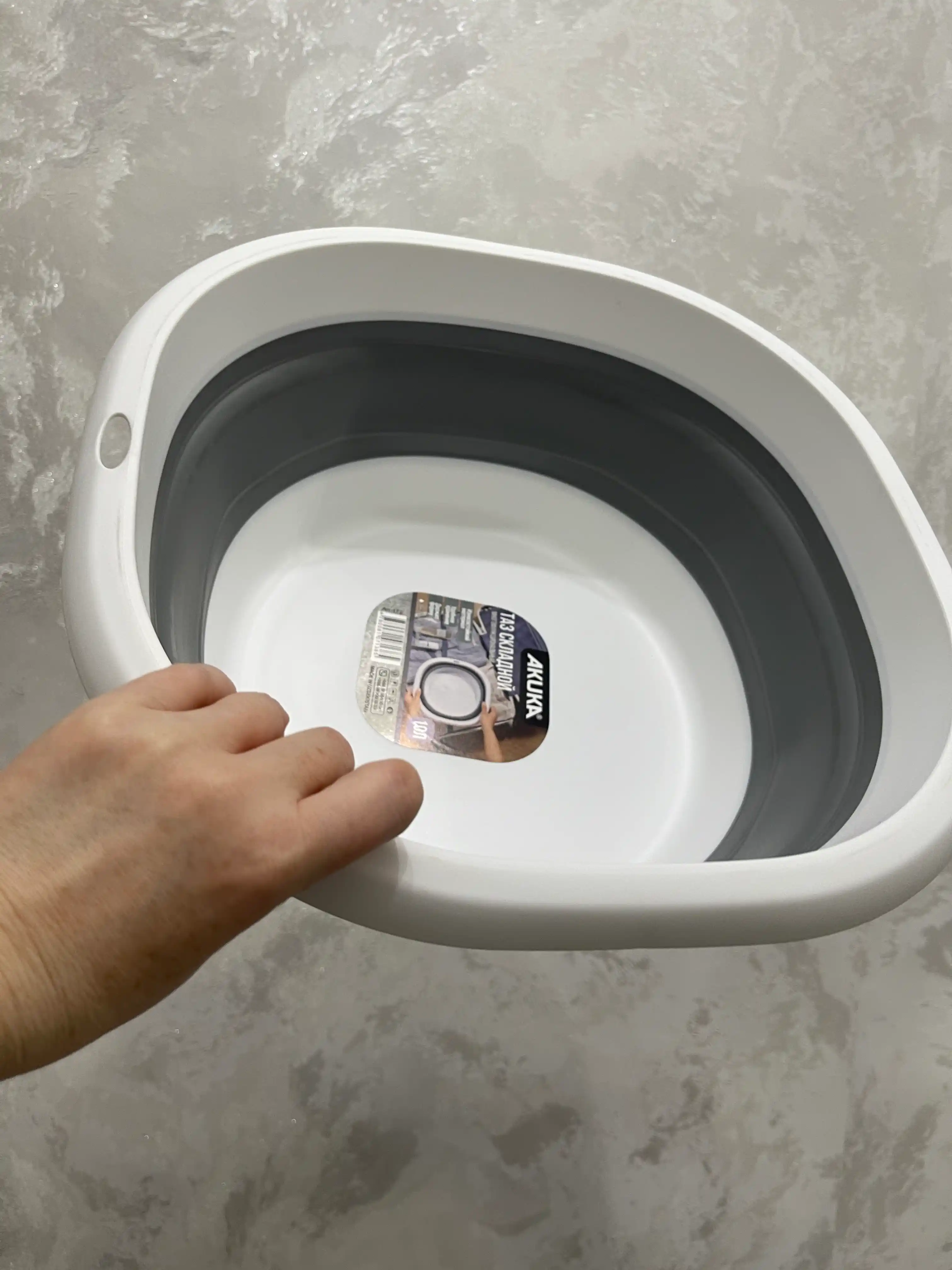Yig‘iladigan plastik chelak,cho'mich va tog‘ora, silikon, 5 litr, 10 litr va 15 litrli