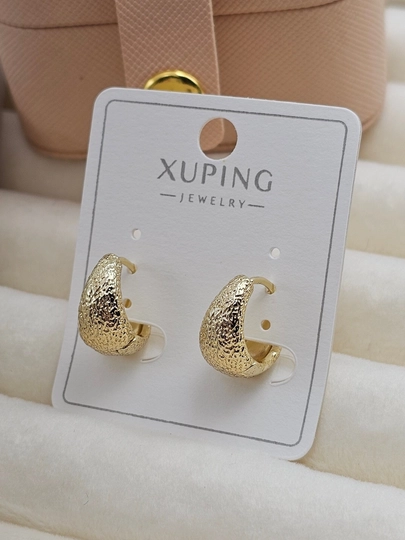 Серьги для девочек и женщин, Xuping — 1001PRT-XUPINGM-ЗОЛОТ