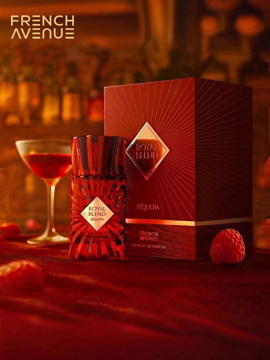 Unisex atir French Avenue Royal Blend Sequoia Extrait, Angels' Share Paradis uslubida