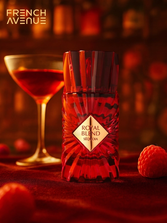Unisex atir French Avenue Royal Blend Sequoia Extrait, Angels' Share Paradis uslubida - 