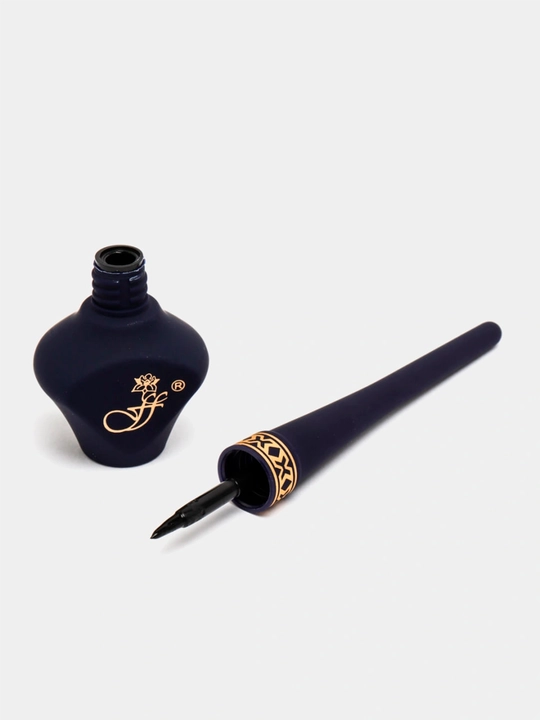 Водостойкая подводка для глаз Dip Eyeliner Black Longwear Eyeliner Glam Team Glameyes
