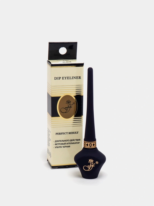 Водостойкая подводка для глаз Dip Eyeliner Black Longwear Eyeliner Glam Team Glameyes