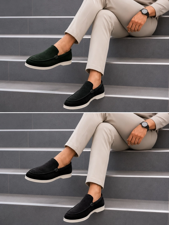 Loferlar, 100% tabiiy charm , loro piana, mokasinlar