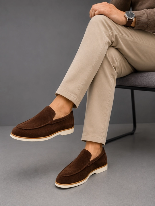 Loferlar, 100% tabiiy charm , loro piana, mokasinlar