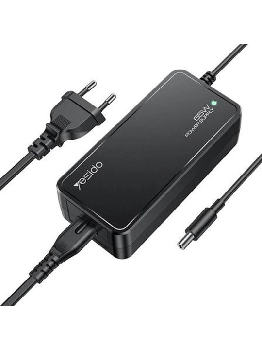 Yesido CG11E Universal Noutbuk Zaryadlovchi Adapteri, 65W, 15 ta ulagichli - 