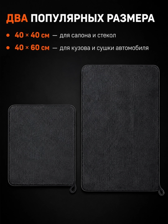 Mikrofiber avtomobil sochig‘i 600 GSM yuqori suv yutuvchi quritish sochig‘i
