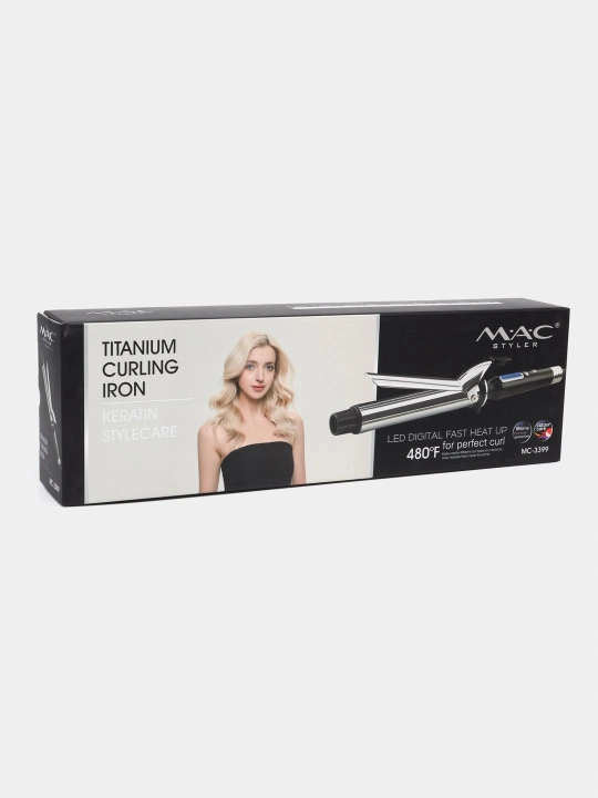 Professional soch dazmoli MAC STYLER, soch jingalaklari uchun ployka