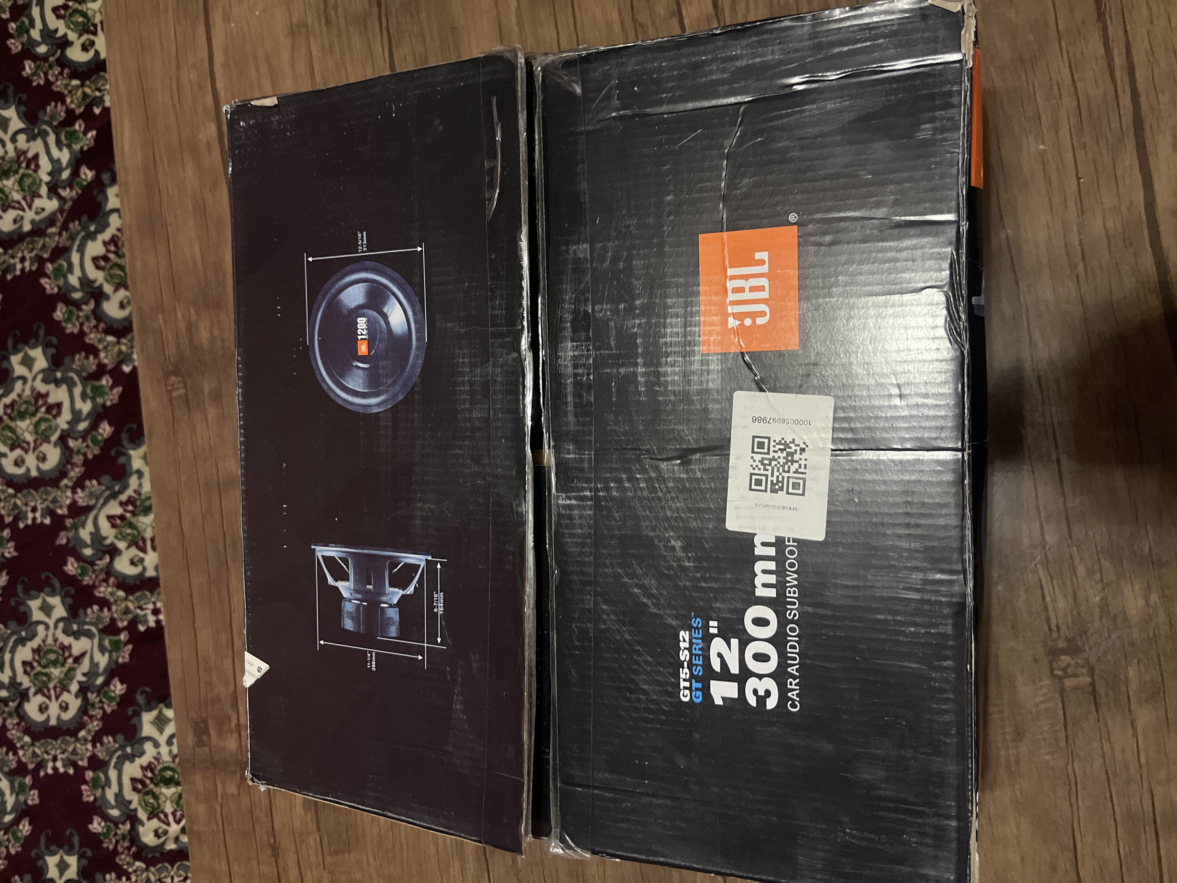 Сабвуфер JBL 1200 GT5 - S12, 1200 Вт