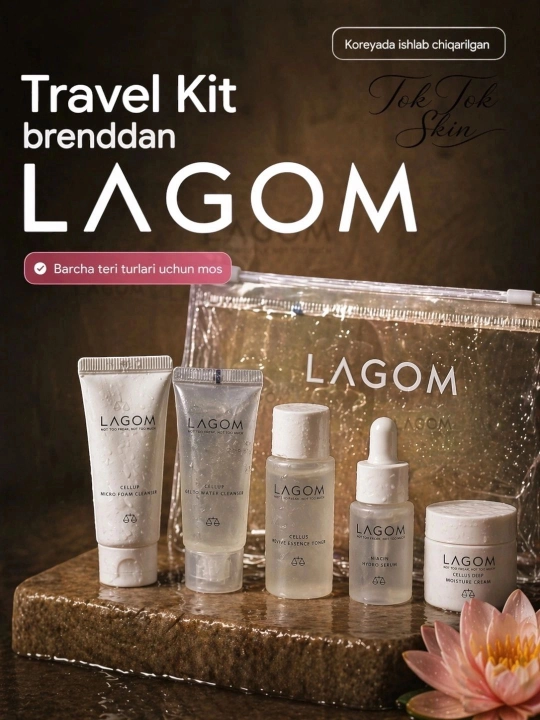LAGOM Koreya teri parvarishi to‘plami