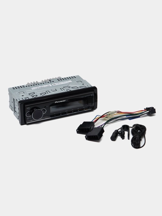 Автомагнитола Pioneer MVH-S520BT Bluetooth, USB, AUX, 1-DIN, черная