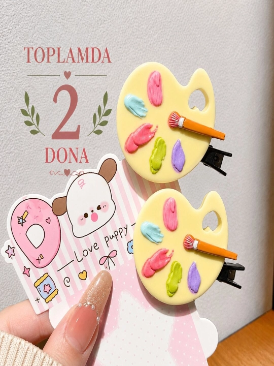 Mevalar, muzqaymoq, oshxona jihozi va ijodiy dizaynli soch to‘g‘nag‘ichlari toplami - 