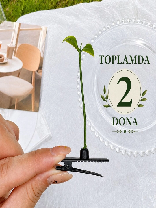 Mevalar, muzqaymoq, oshxona jihozi va ijodiy dizaynli soch to‘g‘nag‘ichlari toplami - 