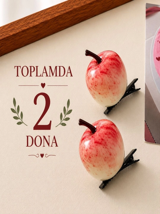 Mevalar, muzqaymoq, oshxona jihozi va ijodiy dizaynli soch to‘g‘nag‘ichlari toplami - 