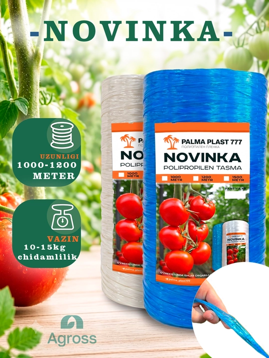 NOVINKA- Hosil ipka tortish uchun mo’ljallangan ip 5-10 kg - 