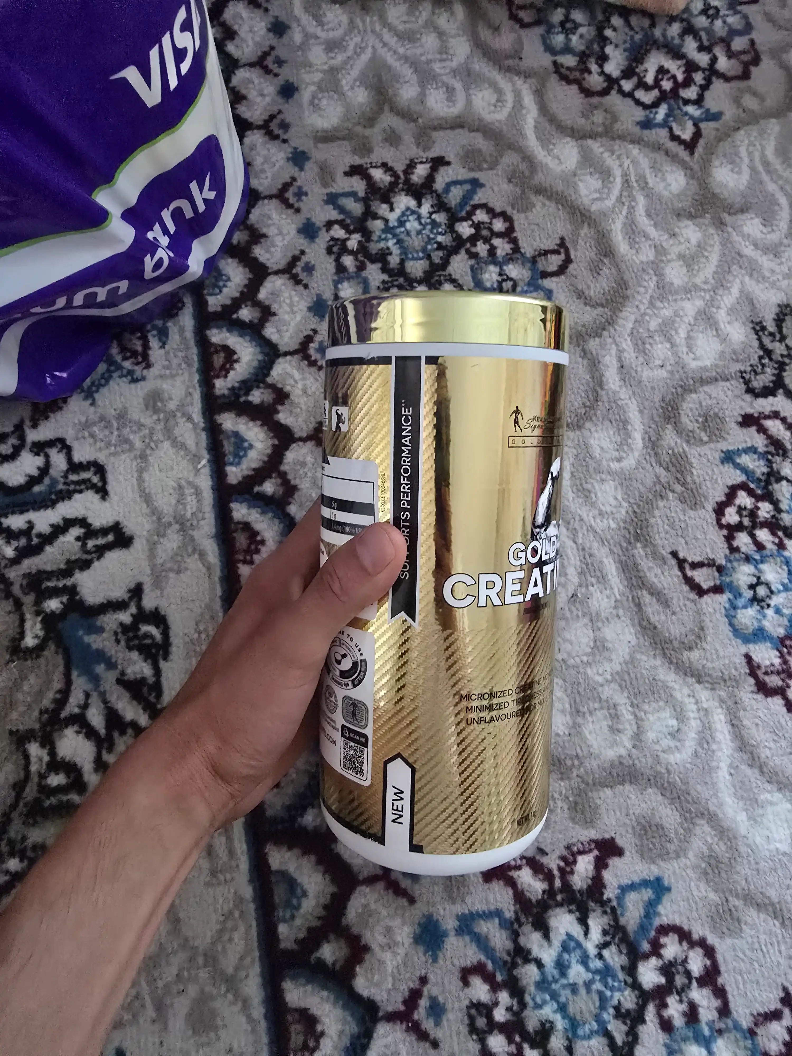 Креатин моногидрат "Kevin Levrone Gold Creatine", без вкуса, 1 кг, 200 порций