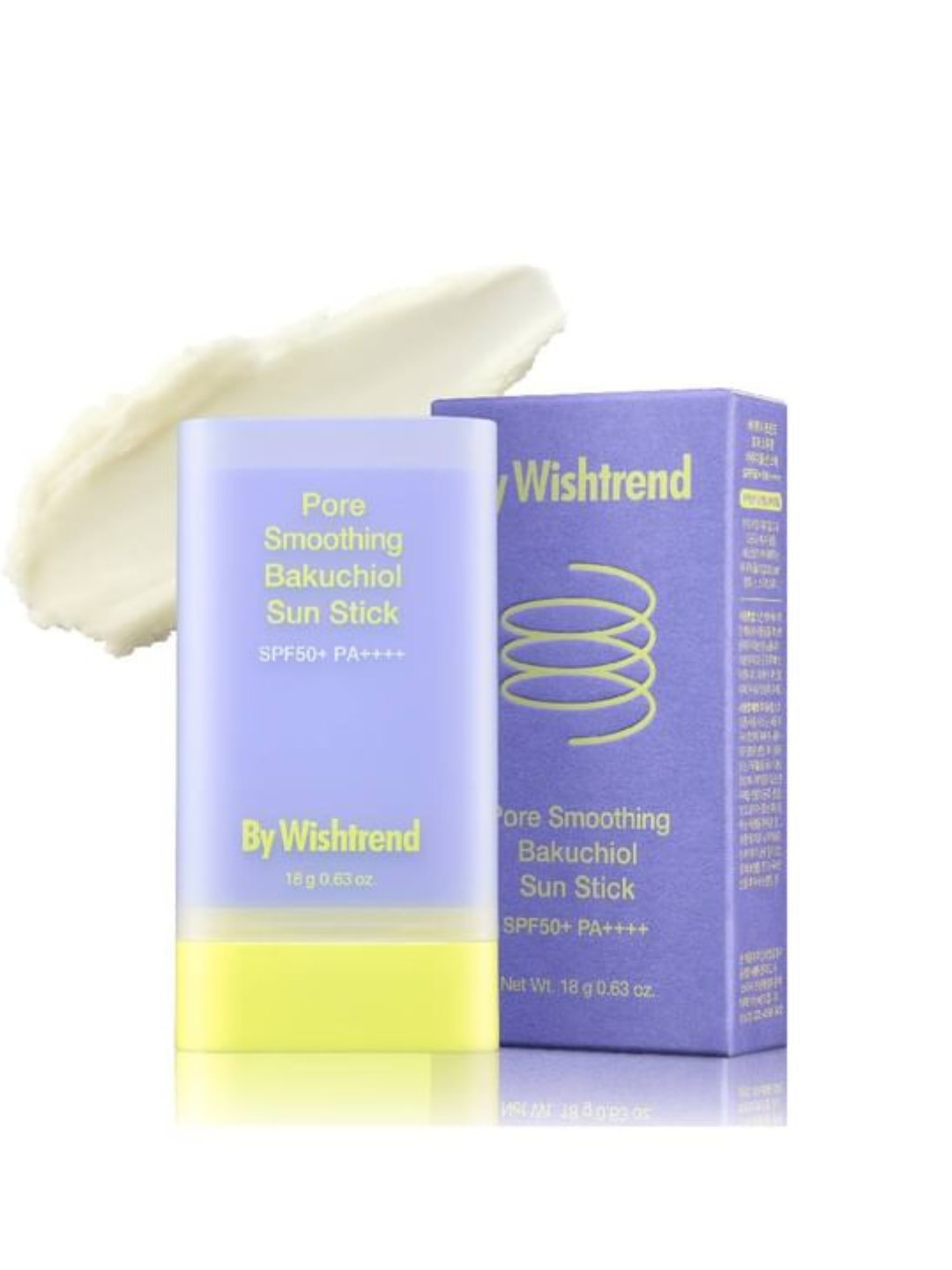 Quyoshdan himoya qiluvchi tayoqcha By Wishtrend Pore Smoothing Bakuchiol Sun Stick SPF 50+ - 