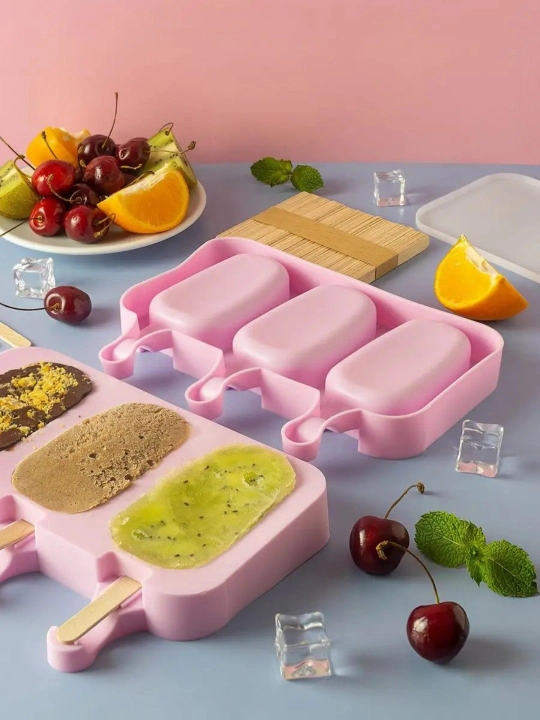 Силиконовая форма для мороженого