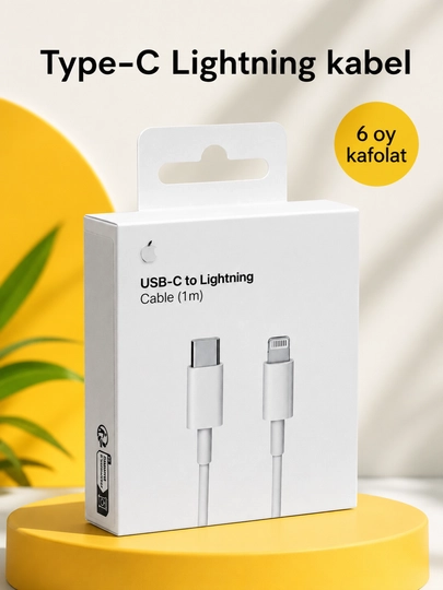 Type-C to Lightning шнур для Айфон — быстрый зарядный USB для iPhone X, 11, 12, 13, 14 - 