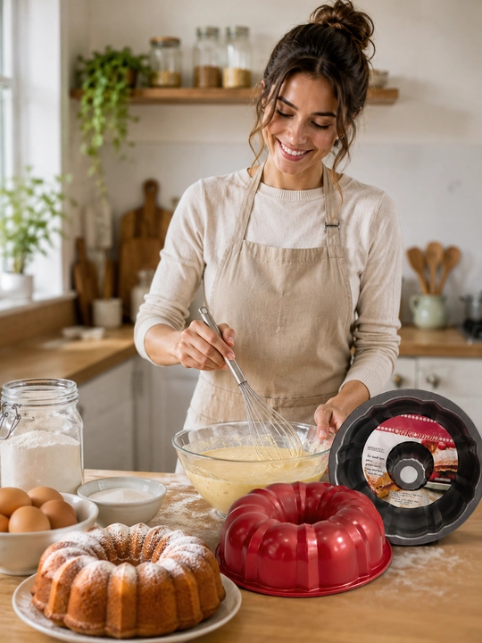 Форма для выпечки, Форма для кекса, Форма для пирога, Форма для торта, 20–25 см
