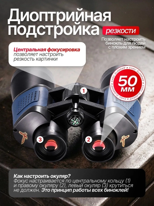 Профессиональный бинокль BAK4 — мощный зум, HD-изображение и защита IP68