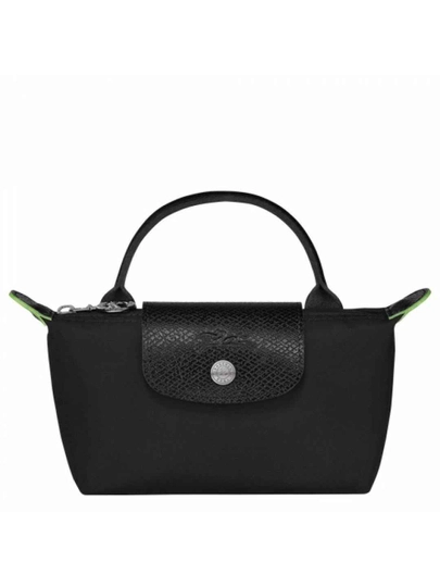 Сумка женская, в стиле мини Longchamp Le Pliage, компактная сумка-косметичка, через плечо — SGSTORE-LONGCHA-ЧЕРНСТЕ