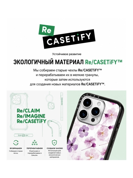 Чехол для iPhone 15 Pro Max с цветочным принтом, противоударный