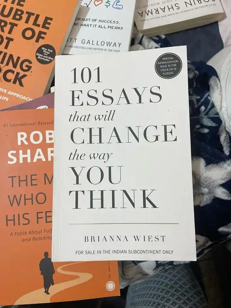 101 Essays That Will Change The Way You Think, Briana Wiest, ingliz tili