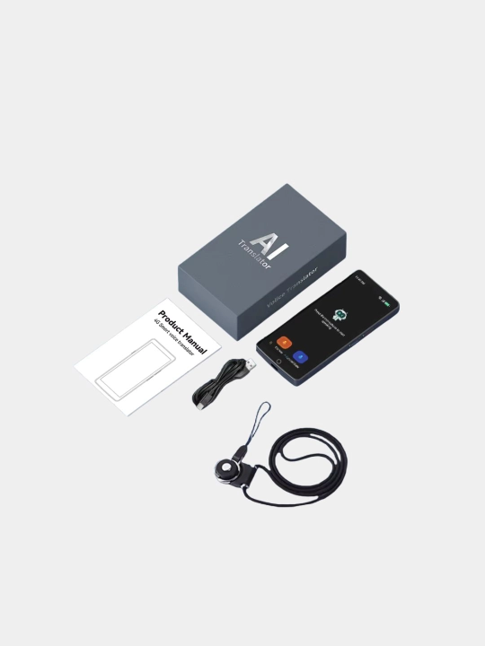 A50 lite Smart Translator — AI aqlli ovozli tarjimon, 150 ta til, oflayn va onlayn tarjima