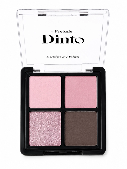 Dinto Nostalgic Eye Palette – Палетка теней для век, 4 оттенка