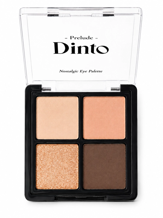 Dinto Nostalgic Eye Palette – Палетка теней для век, 4 оттенка