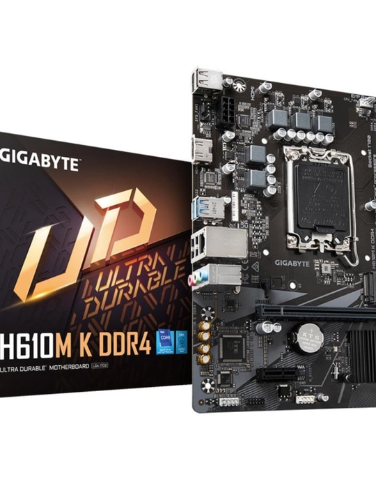 Gigabyte H610MK DDR4 Ona Plata ( LGA1700, Intel H610, mATX, PCIe 4.0)