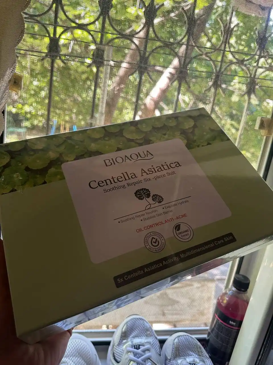 Набор для ухода за лицом Centella Asiatica 6 в 1 – успокаивающий, для всех типов кожи