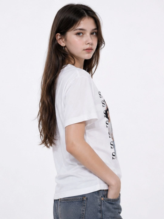 WEERIT Stray Kids o‘smirlar futbolkasi 8-14 yoshli bolalar uchun 100% paxta K-POP bosma
