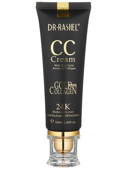 Тональный крем 24K Gold collagen CC Cream SPF60, Dr Rashel, 50 мл