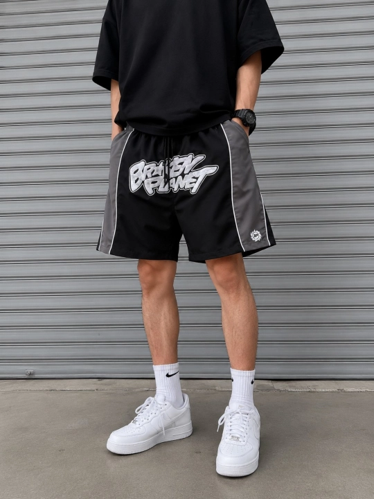 Унисекс спортивные шорты Broken Planet — streetwear стиль для лета - 