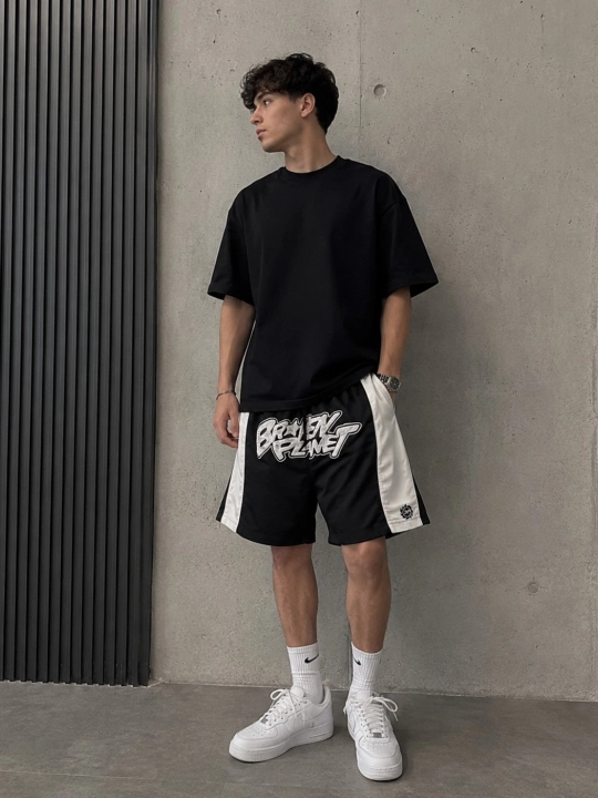 Унисекс спортивные шорты Broken Planet — streetwear стиль для лета - 