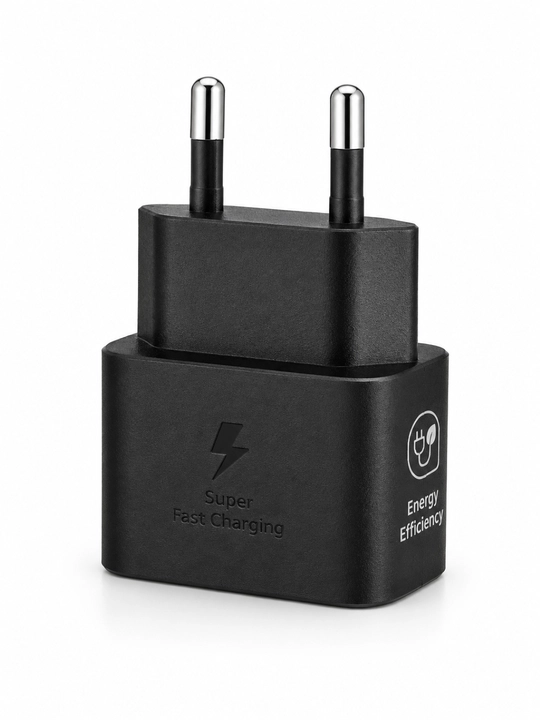 Samsung 25W Type-C quvvatlash qurilmasi zaryadchik Fast Charge kabeli bilan