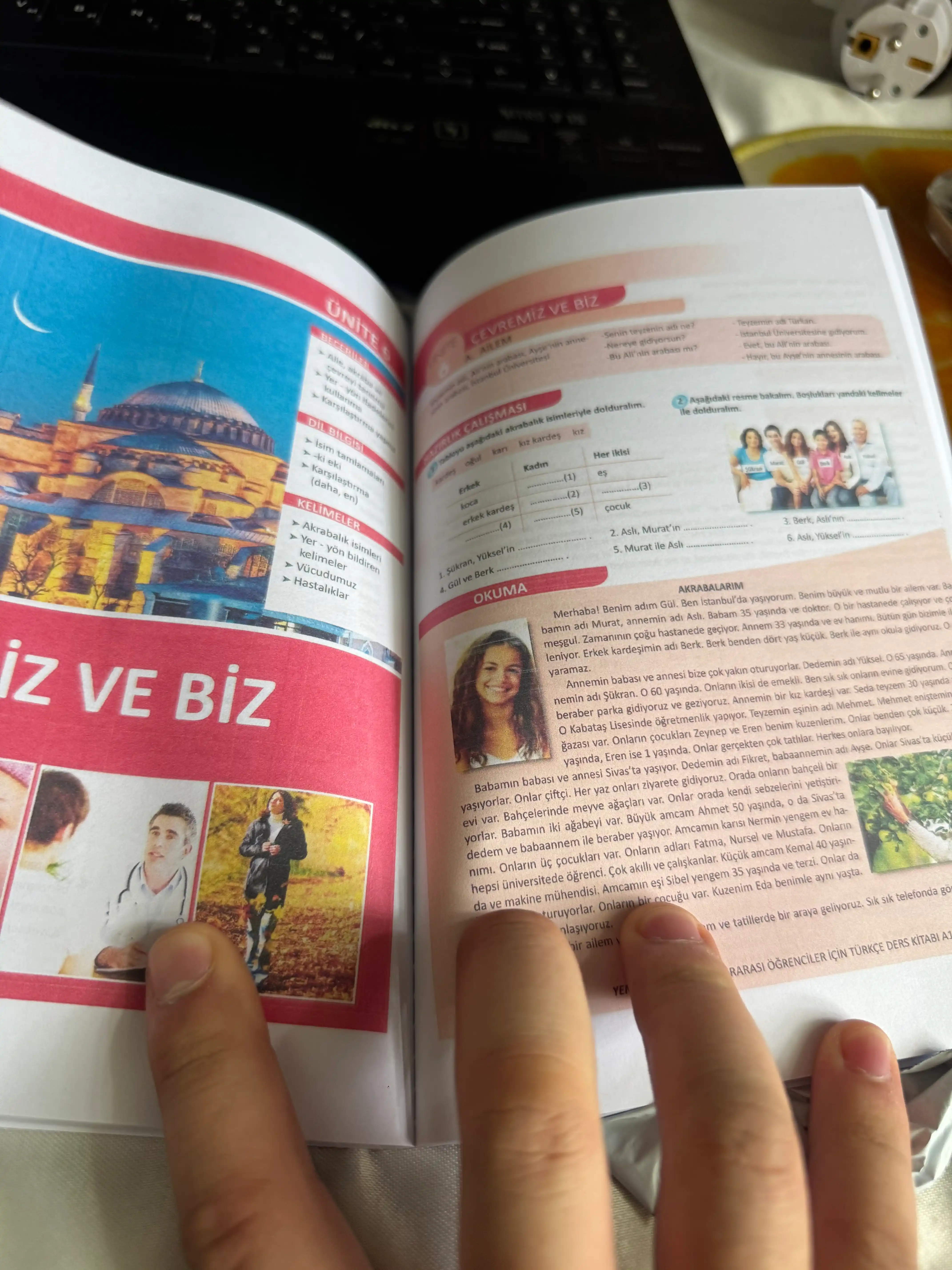Yeni Istanbul: Uluslararası Öğrenciler İçin Türkçe Eğitim Seti A1, A2, B1, B2, C1