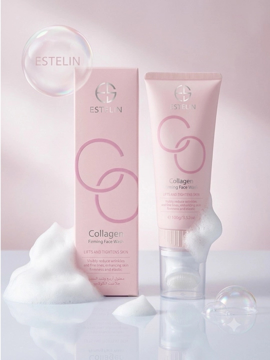 Пенка для умывания Estelin со щеточкой, 100 г
