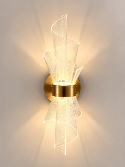 Devor brasi, chiroq, LED, zamonaviy, dekorativ chiroq, 3 xil yoritish rejimi