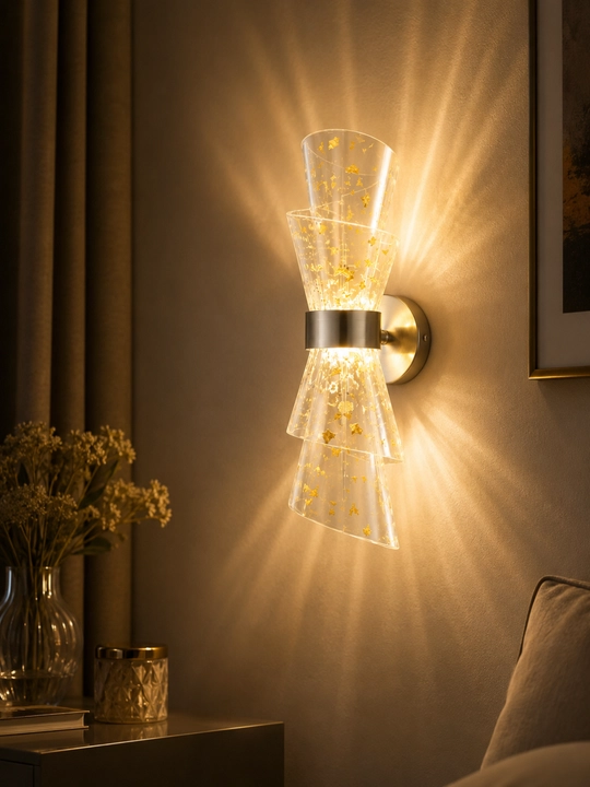 Devor brasi, chiroq, LED, zamonaviy, dekorativ chiroq, 3 xil yoritish rejimi