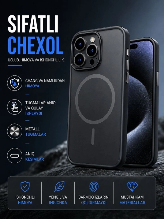 Iphone chexollar 13 pro uchun - 