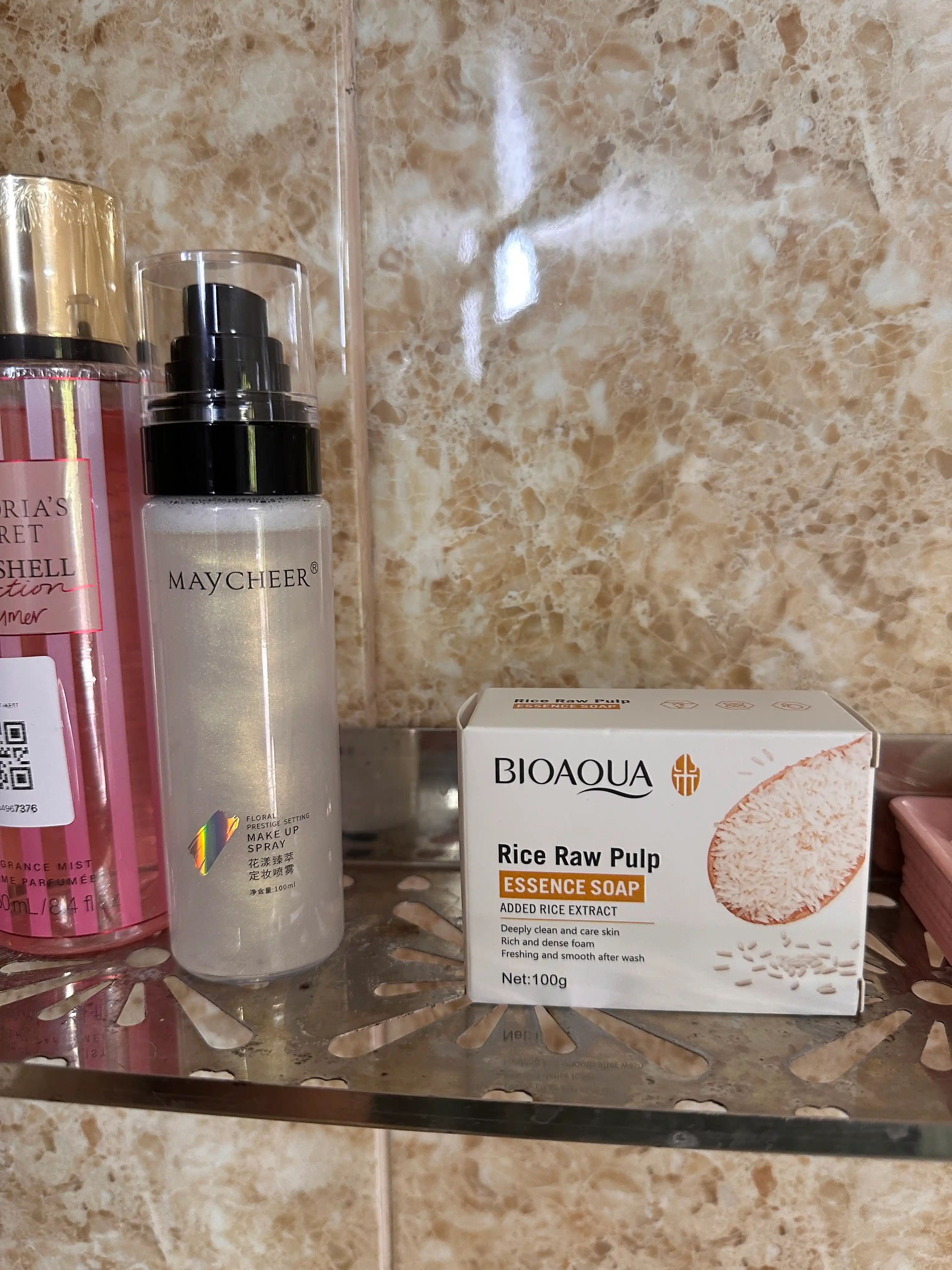 Мыло для лица, отбеливающее, BIOAQUA, с экстрактом риса, для лица и тела, 100 г