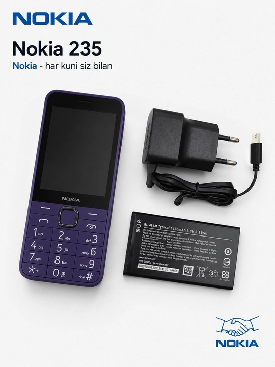 Nokia 235. Har kuni siz bilan. 1450 mAh