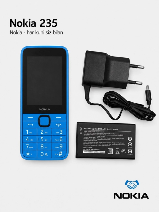 Nokia 235. С вами каждый день. 1450 mAh